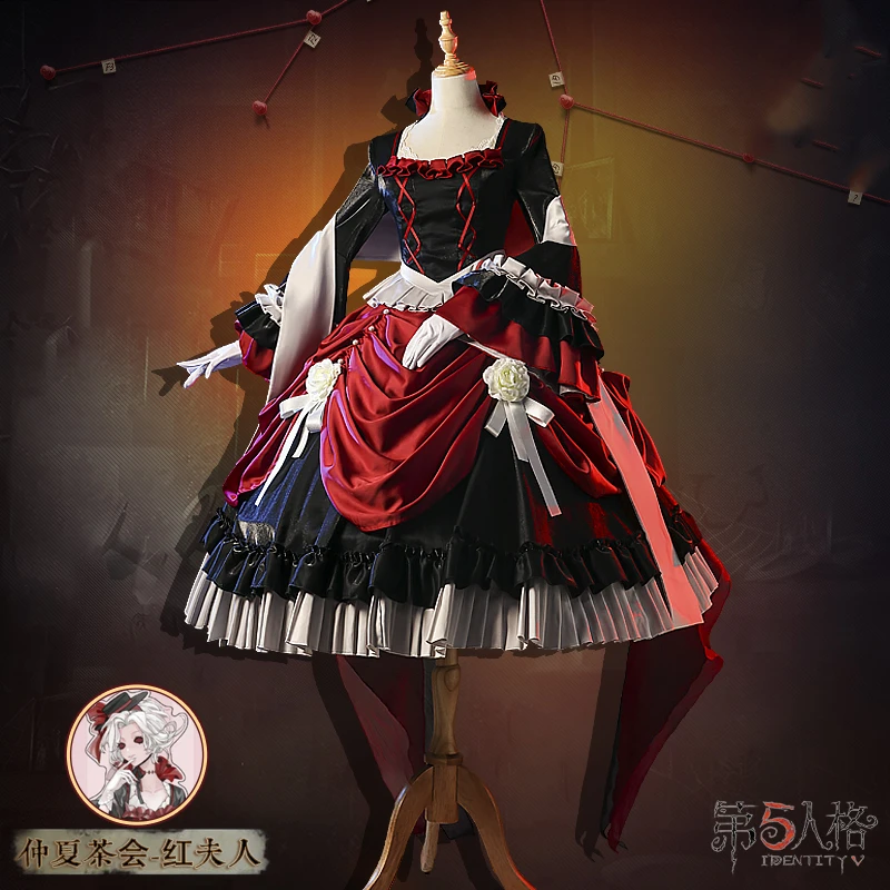 Anime Identity V Marie Bloody Midsummer Tea Party Dress Lolita Uniform Cosplay Costume Women Halloween Free Shipping New 2020
Anime Identity V Marie Bloody Midsummer Tea Party Dress Lolita Uniform Cosplay Costume Women Halloween Free Shipping New 2020