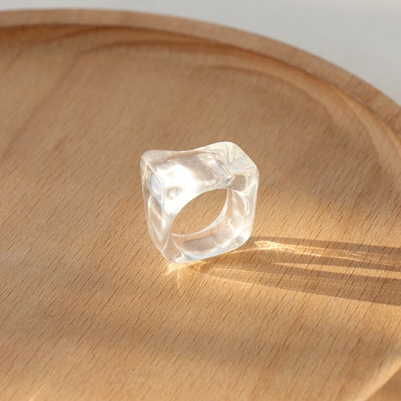 Fashion New Women Resin Ring Wide Simple Joint Ring Finger Ring Knuckle Ring For Ladies Girls Party Jewelry Gifts
Fashion New Women Resin Ring Wide Simple Joint Ring Finger Ring Knuckle Ring For Ladies Girls Party Jewelry Gifts