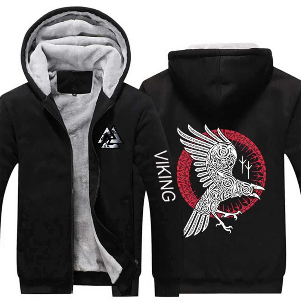 Winter Men Viking Legend Ragnar Raven Brand Print Thicken Jacket Sport Hoodies Zipper Sweatshirt tracksuit College Coat
Winter Men Viking Legend Ragnar Raven Brand Print Thicken Jacket Sport Hoodies Zipper Sweatshirt tracksuit College Coat