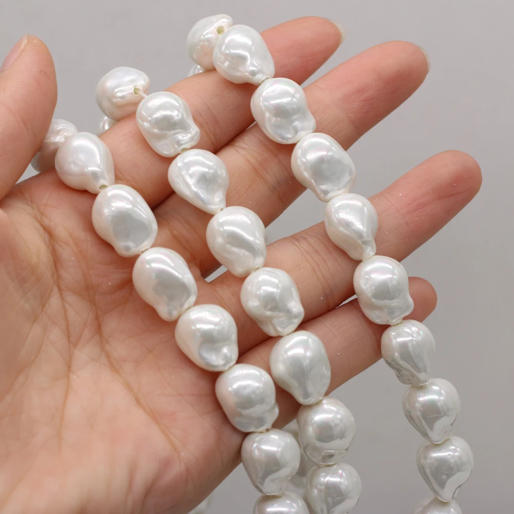 Natural Shell White Pearl Pentagram Beads Baroque for Jewelry Making Necklaces Bracelet Accessories Gift for Women
Natural Shell White Pearl Pentagram Beads Baroque for Jewelry Making Necklaces Bracelet Accessories Gift for Women