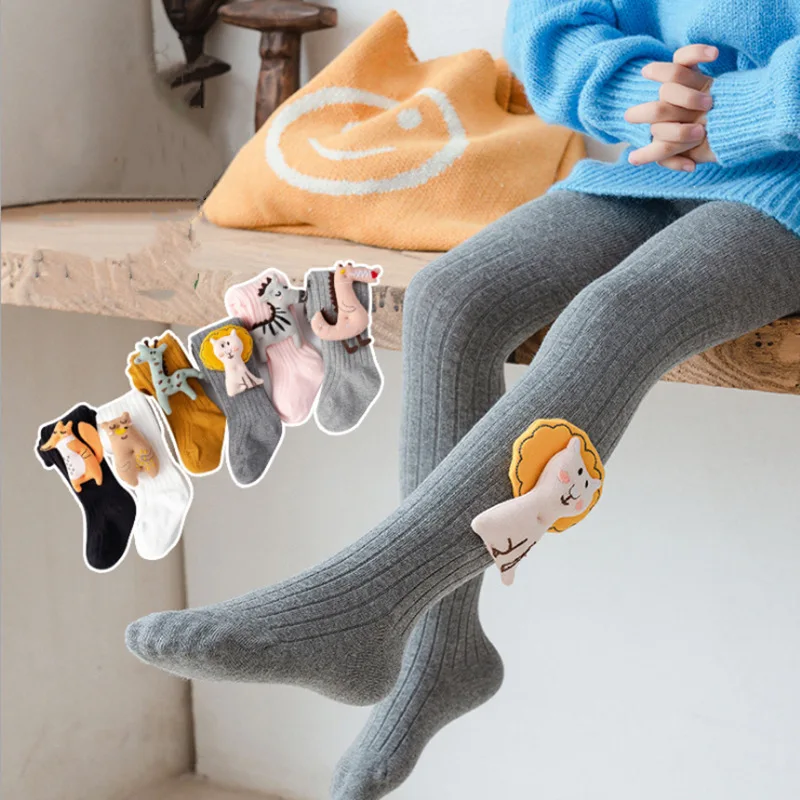 1-8Years Spring Autumn Children Tights for Girls Knitted Cartoon Pantyhose Fashion Soft Baby Girl Tights Cotton Kids Stockings
1-8Years Spring Autumn Children Tights for Girls Knitted Cartoon Pantyhose Fashion Soft Baby Girl Tights Cotton Kids Stockings