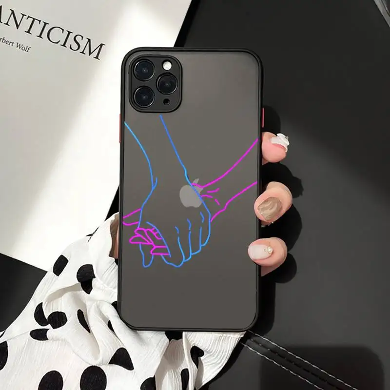 Neon font crown love Phone Case Matte Transparent for iPhone 7 8 11 12 s mini pro X XS XR MAX Plus mobile bags
Neon font crown love Phone Case Matte Transparent for iPhone 7 8 11 12 s mini pro X XS XR MAX Plus mobile bags