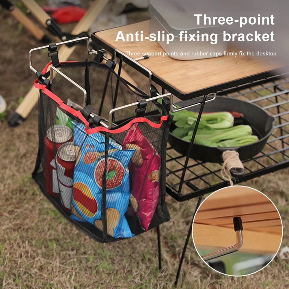 Outdoor BBQ Camping Folding Mesh Net Basket Portable Table Storage Hanging Mesh Bag Barbecue Grilling Tool Storage Bag
Outdoor BBQ Camping Folding Mesh Net Basket Portable Table Storage Hanging Mesh Bag Barbecue Grilling Tool Storage Bag