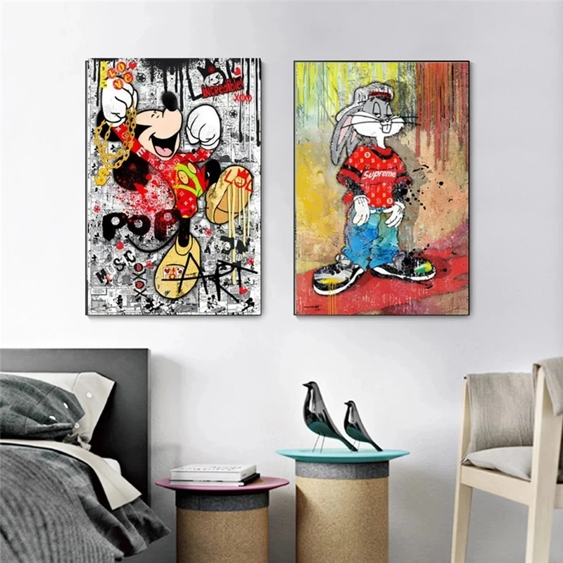 Canvas Hd Printed Mickey Mouse Pictures Wall Artwork Donald Duck Painting Home Decoration Modular Poster Living Room No Frame
Canvas Hd Printed Mickey Mouse Pictures Wall Artwork Donald Duck Painting Home Decoration Modular Poster Living Room No Frame