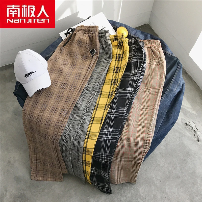 Nanjiren Men Clothing Men Ankle Length Trousers Youthful Midweight Casual Elastic Waist Cotton Wide Leg Pants For Men
Nanjiren Men Clothing Men Ankle Length Trousers Youthful Midweight Casual Elastic Waist Cotton Wide Leg Pants For Men