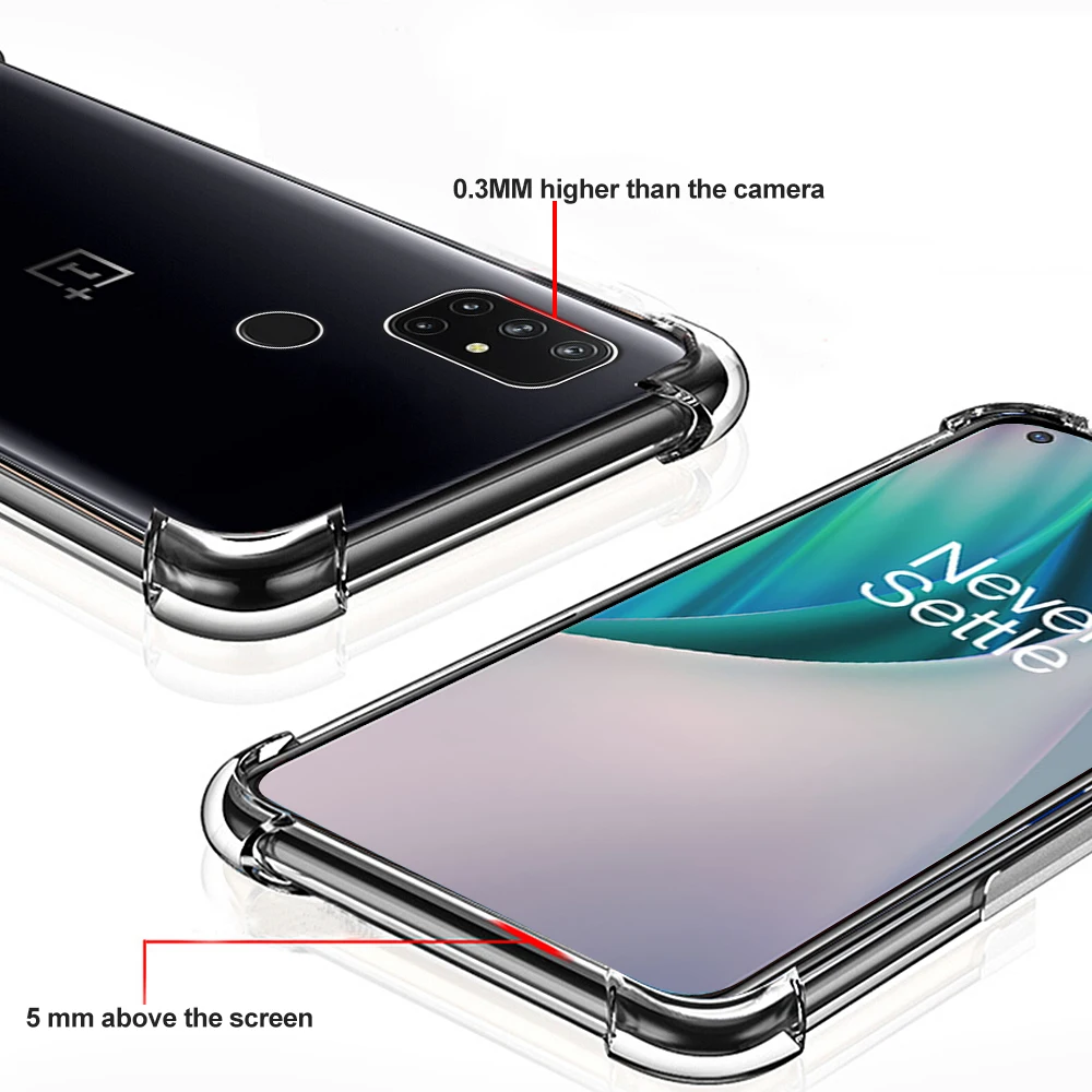 Transparent Case For Oneplus 8T 8 Pro Luxury Airbag Shockproof Anti-drop Cover For Oneplus 8T 7 7T 8Pro Nord N100 N10 Back Funda
Transparent Case For Oneplus 8T 8 Pro Luxury Airbag Shockproof Anti-drop Cover For Oneplus 8T 7 7T 8Pro Nord N100 N10 Back Funda