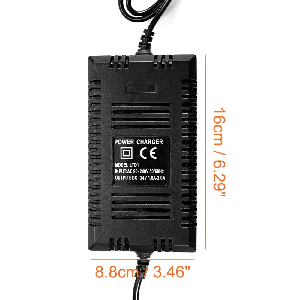 Battery Charger for XiaoMi Intelligent Three-Stage Charging Output DC 24V 1.6-2.0A Lead-Acid Battery Charger Input AC 90-240V
Battery Charger for XiaoMi Intelligent Three-Stage Charging Output DC 24V 1.6-2.0A Lead-Acid Battery Charger Input AC 90-240V