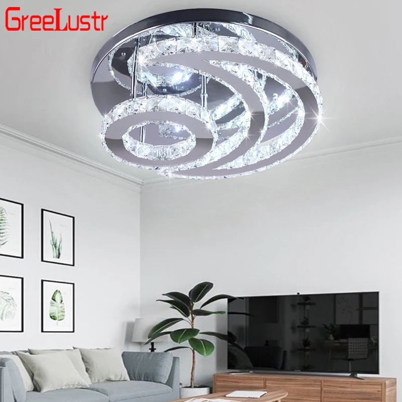 Crystal Modern Led Ceiling Light Living Room Bedroom Dining Room Home Decoration Nordic Ceiling Lamp Indoor Lighting Chandeliers
Crystal Modern Led Ceiling Light Living Room Bedroom Dining Room Home Decoration Nordic Ceiling Lamp Indoor Lighting Chandeliers