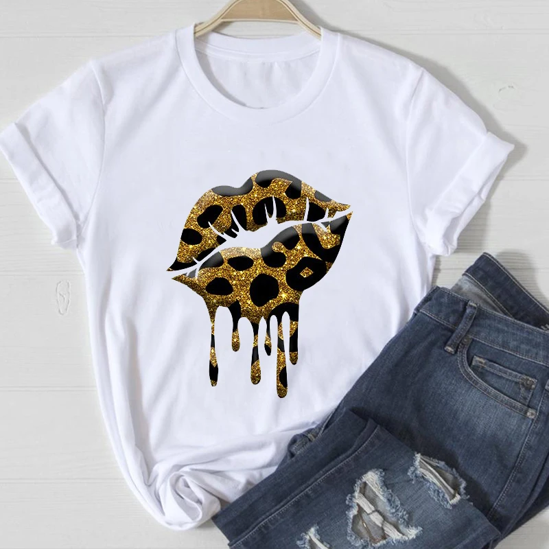 Goth Summer Clothes For Women Cartoon Leopard Print Lip Harajuku T-Shirts Women 2021 Summer Fashion Urban T-Shirts For Girls
Goth Summer Clothes For Women Cartoon Leopard Print Lip Harajuku T-Shirts Women 2021 Summer Fashion Urban T-Shirts For Girls