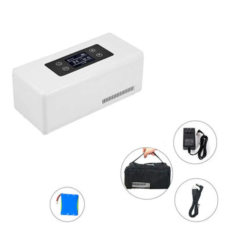 Rechargeable Portable Outdoor Travel Mini Fridge Portable Insulin Vaccine Blood Interferon Cooler Box Drug Reefer DC5V
Rechargeable Portable Outdoor Travel Mini Fridge Portable Insulin Vaccine Blood Interferon Cooler Box Drug Reefer DC5V