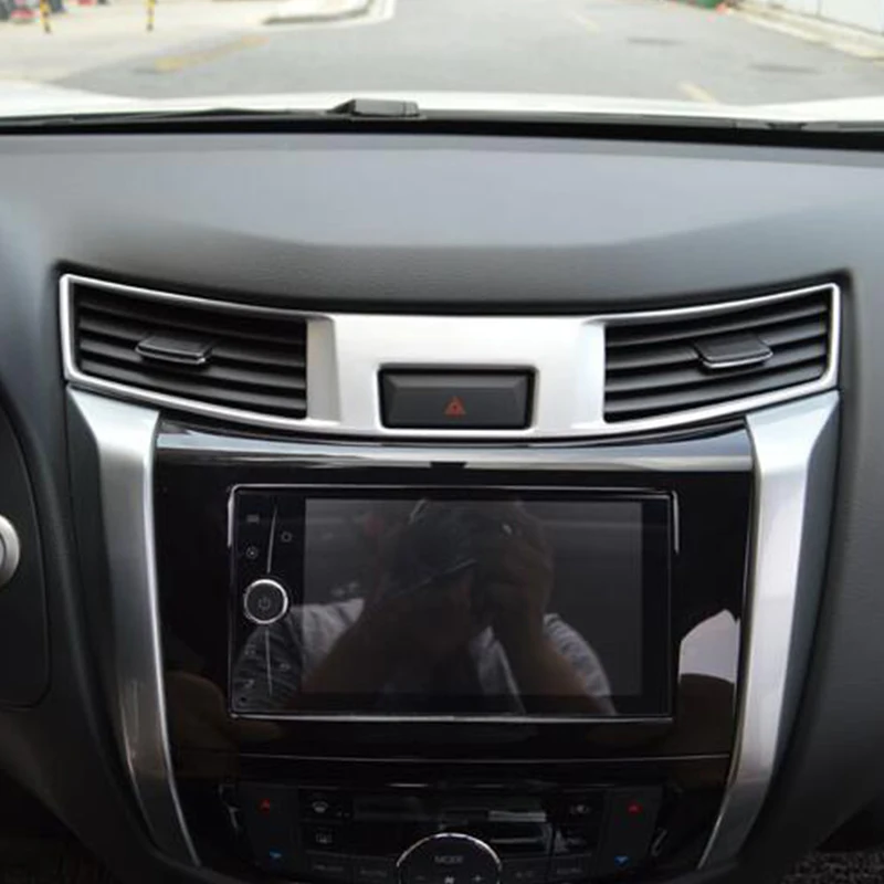ABS Plastic For Nissan Navara NP300 accessories 2017 2018 2019 Car Styling Car middle air outlet Decoration Cover Trim
ABS Plastic For Nissan Navara NP300 accessories 2017 2018 2019 Car Styling Car middle air outlet Decoration Cover Trim