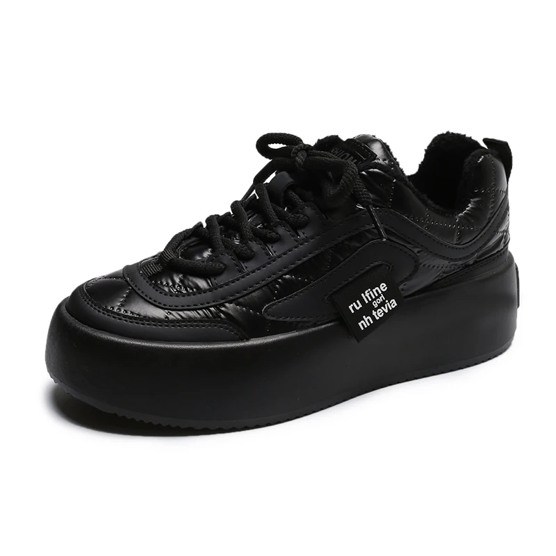 Student Casual Shoes Cotton Shoes Woman Rubber Sneakers Winter Keep Warm Thick Bottom Non-Slip Fashion New Arrival Casual Shoes
Student Casual Shoes Cotton Shoes Woman Rubber Sneakers Winter Keep Warm Thick Bottom Non-Slip Fashion New Arrival Casual Shoes