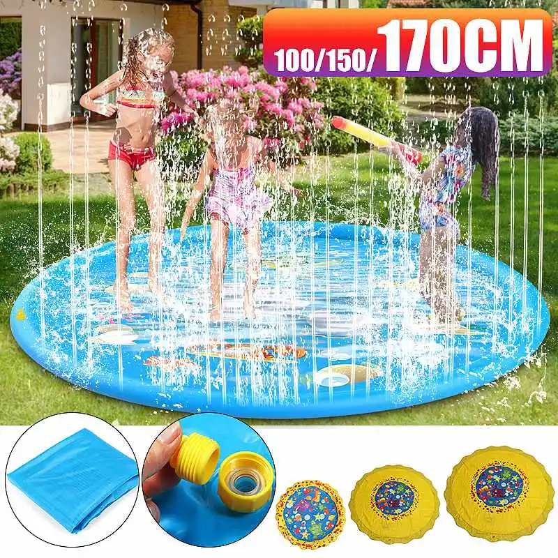 Игровой коврик с брызгами 100/150/170 см, забавные игрушки-распылители, надувной коврик с брызгами, водные игрушки, охлаждающие водяные коврики, ...
Игровой коврик с брызгами 100/150/170 см, забавные игрушки-распылители, надувной коврик с брызгами, водные игрушки, охлаждающие водяные коврики, ...