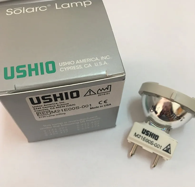 M21E00S 001 USHIO 21W лампа с кольцевым кольцом PKGD solarc хирургический светильник для глаз