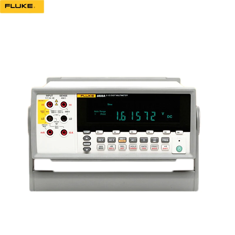 Fluke f8808a five six digit half table digital high precision multimeter Desktop multimeter 
Fluke f8808a five six digit half table digital high precision multimeter Desktop multimeter