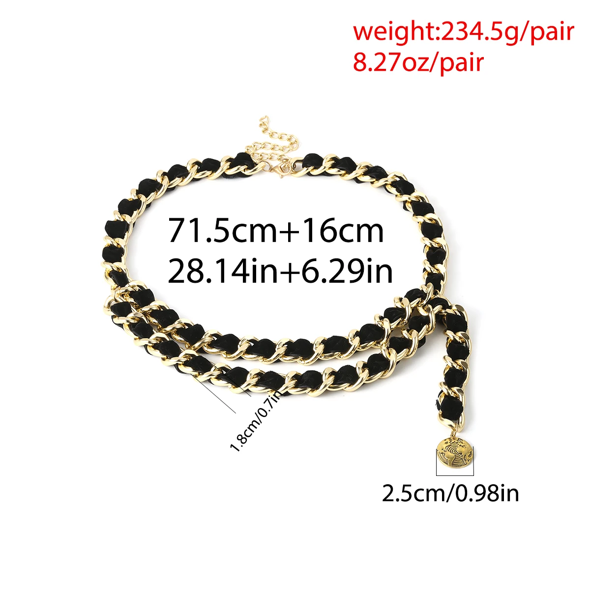 New Fashion Matel Waist Chain Women Metal Belts With Cloth Dresses Tassel Gold Chain Belt
New Fashion Matel Waist Chain Women Metal Belts With Cloth Dresses Tassel Gold Chain Belt