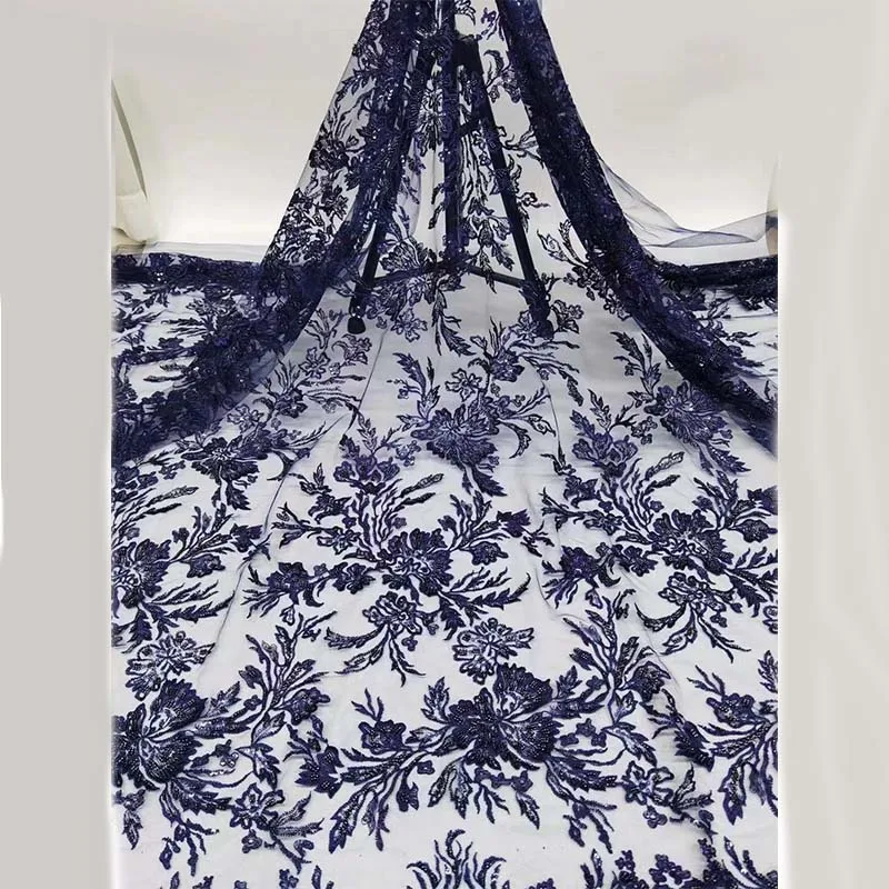African Lace Fabric 2020 High Quality French Tulle Net Lace Fabric 5 Yards Embroidery Nigerian For Women Banquet Wedding YX-2222
African Lace Fabric 2020 High Quality French Tulle Net Lace Fabric 5 Yards Embroidery Nigerian For Women Banquet Wedding YX-2222