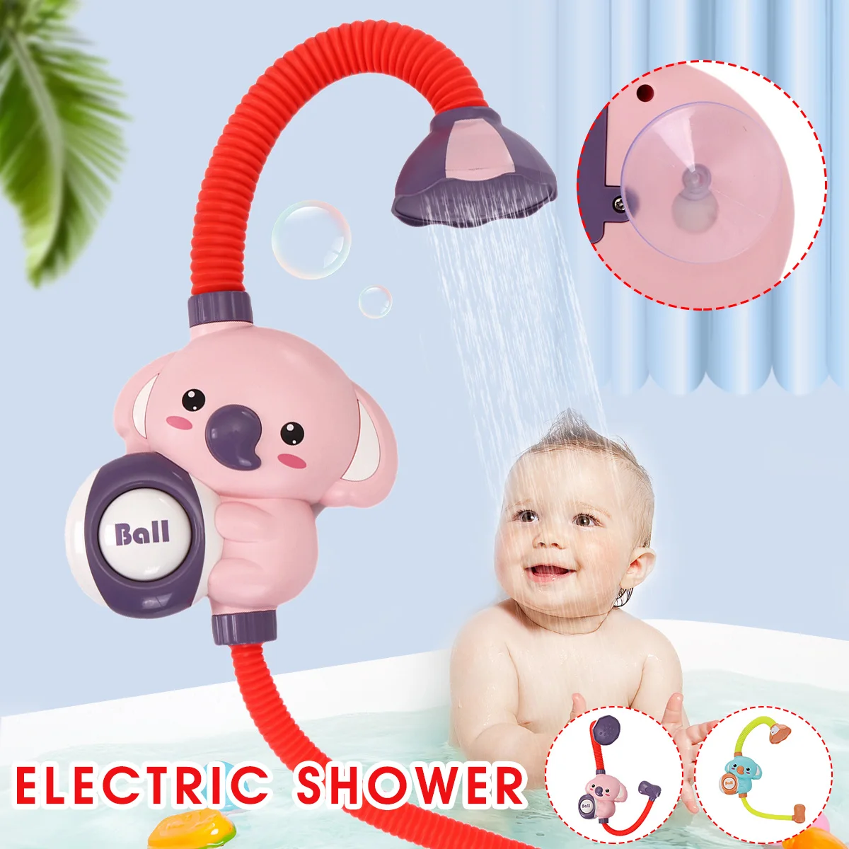 Electric Water Spray Bath Toys For Kids Bathroom Baby Bathtub Faucet Shower Toys Elephant Interactive Toys for Kids
Electric Water Spray Bath Toys For Kids Bathroom Baby Bathtub Faucet Shower Toys Elephant Interactive Toys for Kids
