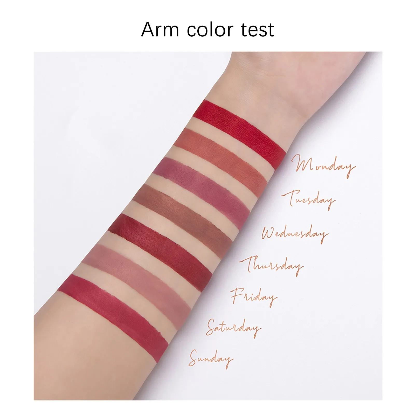 HAICAR Lipstick 7PCS liquid lipstick Matte lipstick Nicefaces Week Lip Gloss Lip Gloss Velvet Matte Lip Glaze Set With Foggy
HAICAR Lipstick 7PCS liquid lipstick Matte lipstick Nicefaces Week Lip Gloss Lip Gloss Velvet Matte Lip Glaze Set With Foggy