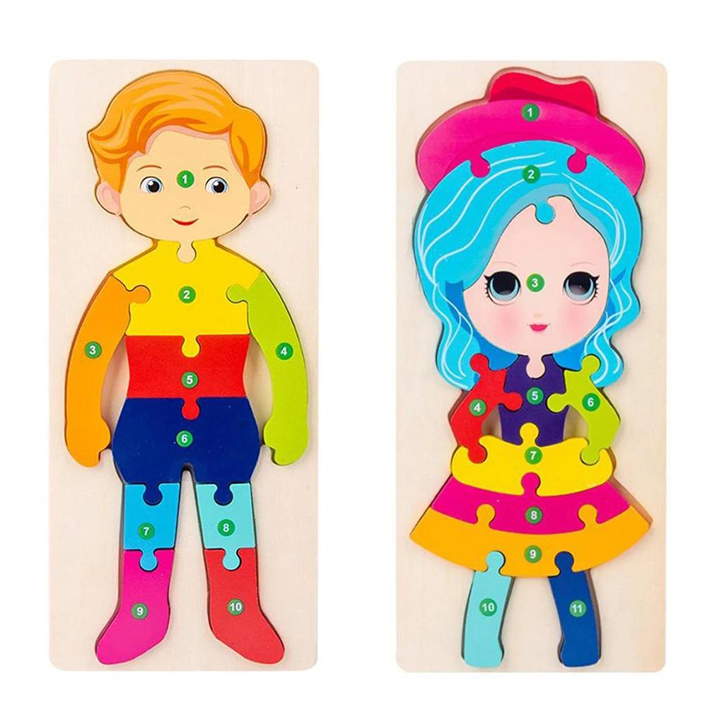Montessori Wooden Educational Toys Children's 3D Boy/Girl Matching Puzzle Building Block Busy Board Preschool Educational Toy
Montessori Wooden Educational Toys Children's 3D Boy/Girl Matching Puzzle Building Block Busy Board Preschool Educational Toy