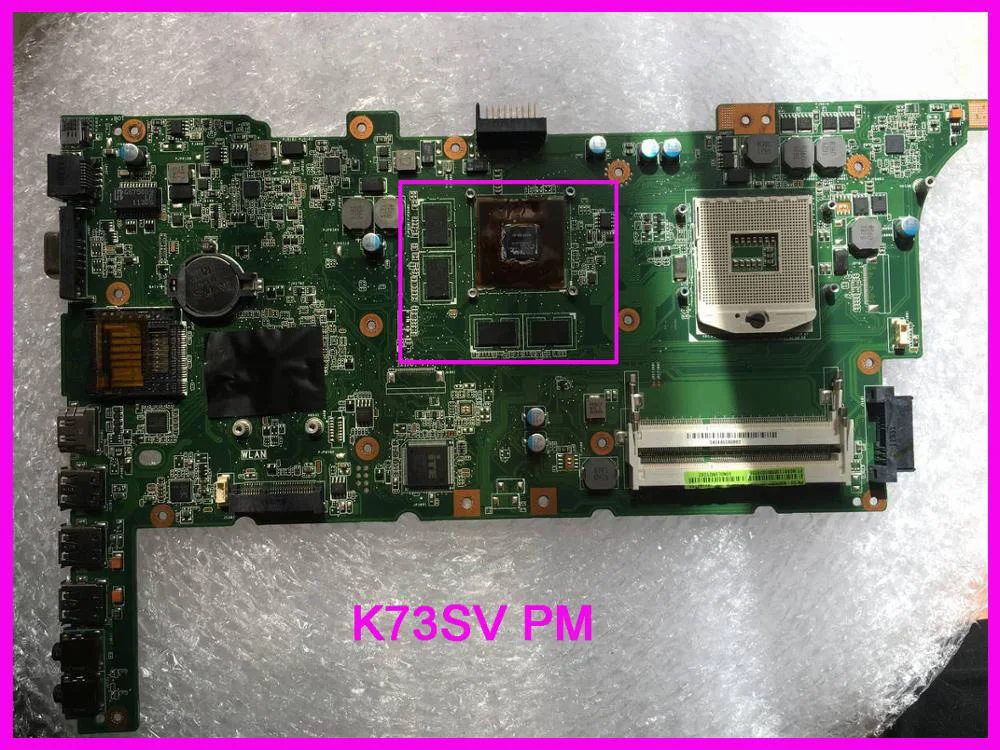 K73SD REV 2 3 Материнская плата подходит для asus k73sv k73sj k73sm материнская ноутбука GT540M 1 ГБ