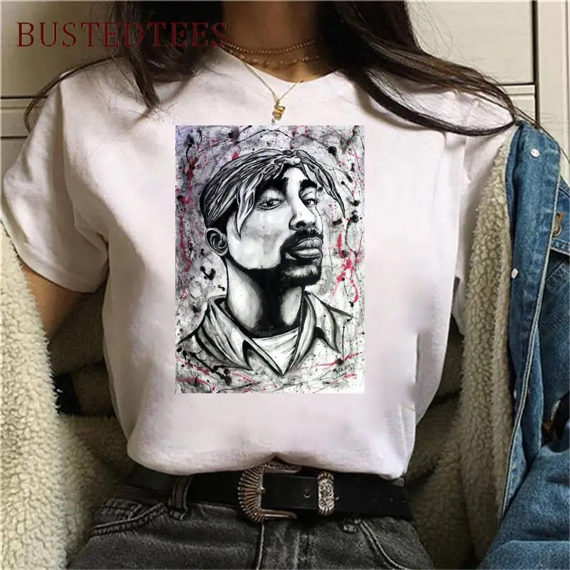 Rapper 2Pac Tupac Summer Clothing Women Funny Plus Fashion Tops Loose Casual Streetwear Hip Hop Oversized T-shirts Graphic Tees
Rapper 2Pac Tupac Summer Clothing Women Funny Plus Fashion Tops Loose Casual Streetwear Hip Hop Oversized T-shirts Graphic Tees