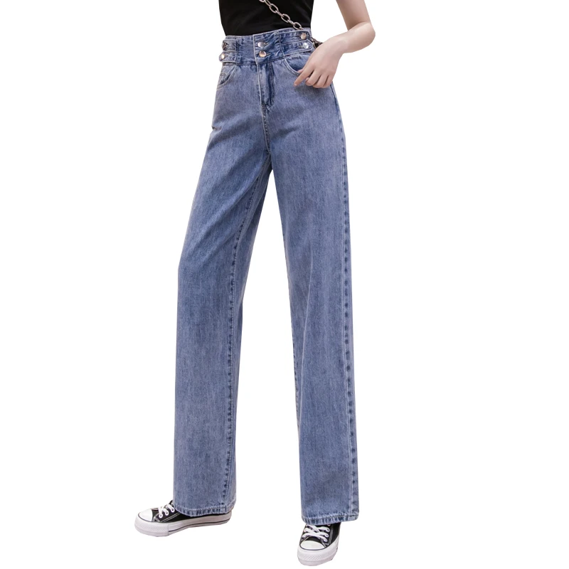 5XL women's jeans 2021 loose and thin Korean style high waist wide-leg jeans plus size straight leg pants women
5XL women's jeans 2021 loose and thin Korean style high waist wide-leg jeans plus size straight leg pants women