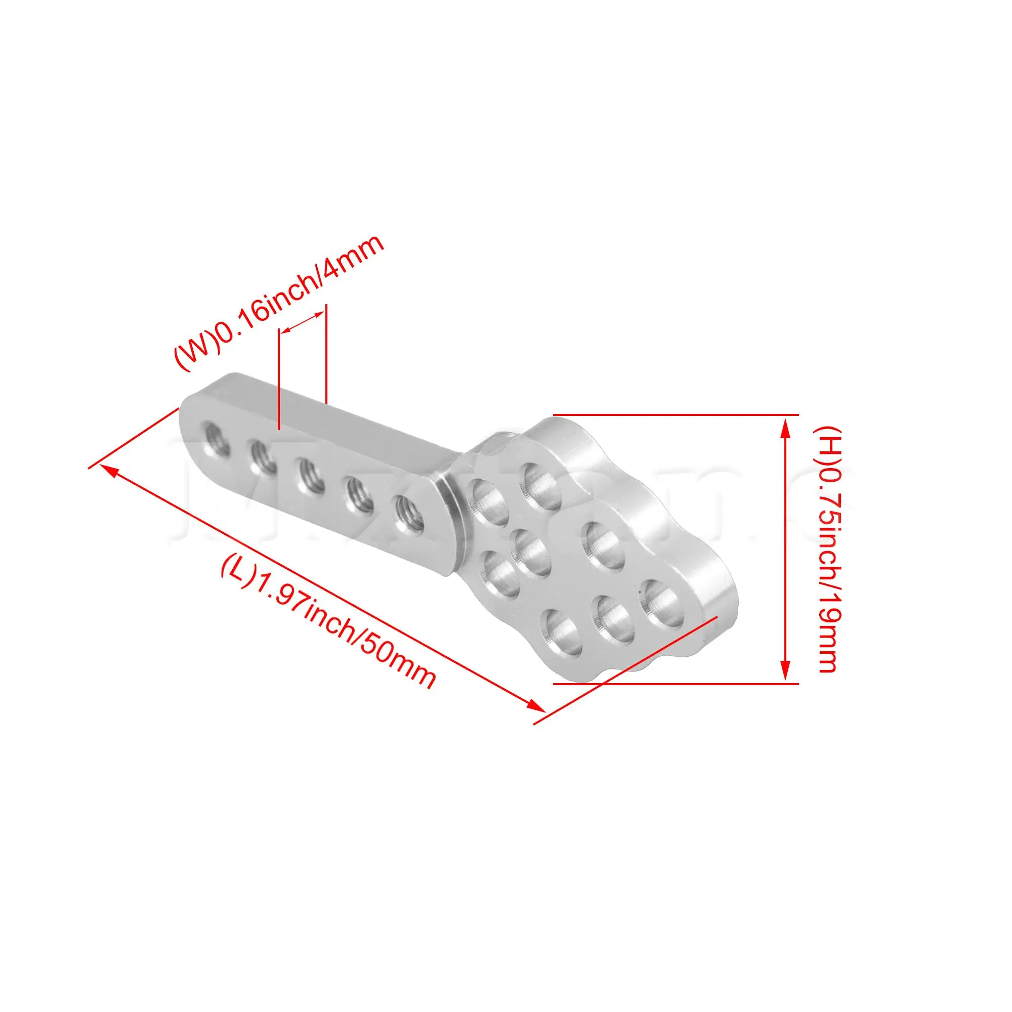 Mxfans 4Pieces RC 1:10 Silver Shock Absorber Stand Replacement for Axial SCX10
Mxfans 4Pieces RC 1:10 Silver Shock Absorber Stand Replacement for Axial SCX10