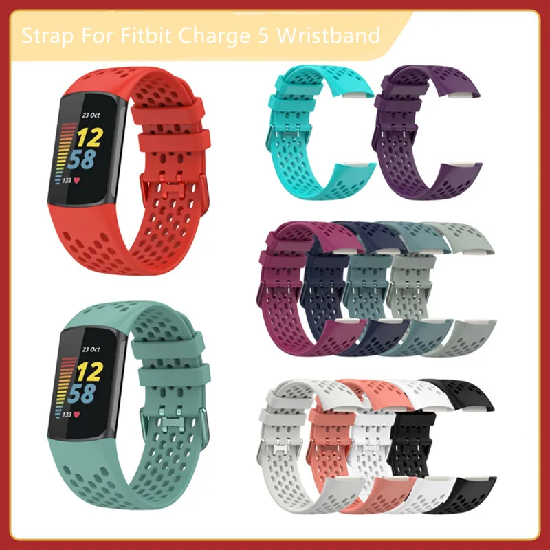 Silicone Strap For Fitbit Charge 5 Wristband Strap Smartwatch Accessories Replacement Wrist Bracelet For Fitbit Charge 5 Band
Silicone Strap For Fitbit Charge 5 Wristband Strap Smartwatch Accessories Replacement Wrist Bracelet For Fitbit Charge 5 Band