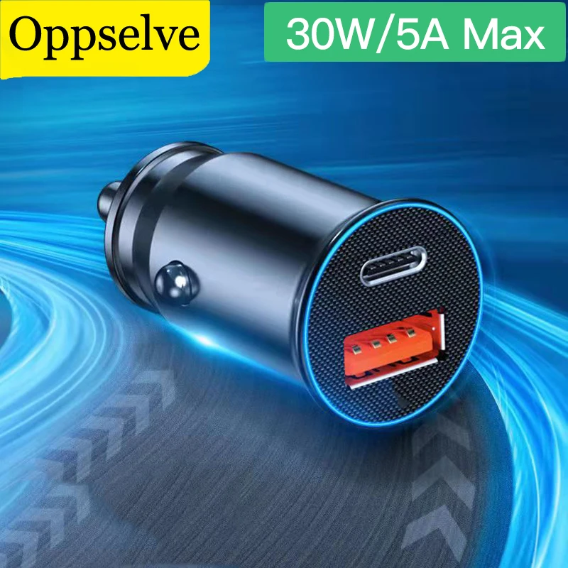 USB & PD Car Phone Charger Quick Charge 3.0 Fast Charging USB Type C QC PD 5A 30W Mobile Phone Charge Adapter For Huawei Xiaomi
USB & PD Car Phone Charger Quick Charge 3.0 Fast Charging USB Type C QC PD 5A 30W Mobile Phone Charge Adapter For Huawei Xiaomi