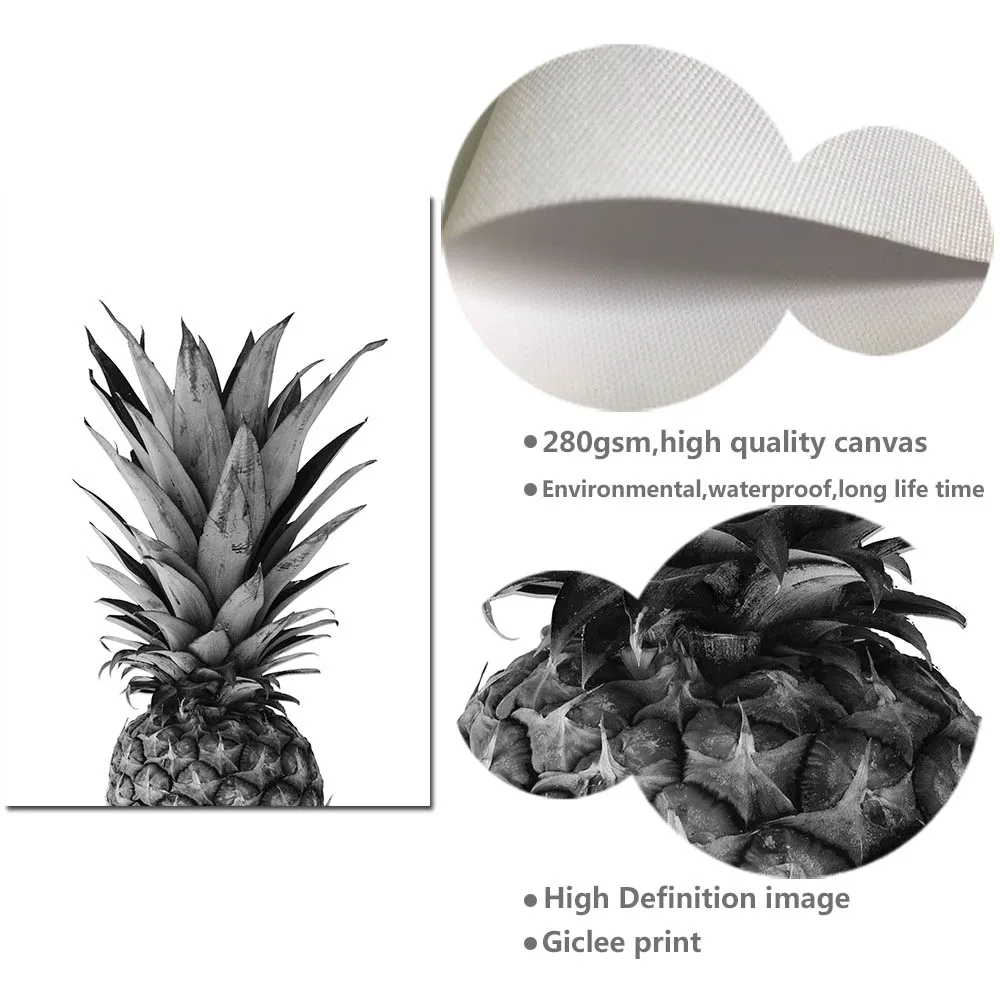 Pineapple Wall Art Canvas Posters Prints Nordic Love Quote Paintings Black White Wall Picture for Living Room
Pineapple Wall Art Canvas Posters Prints Nordic Love Quote Paintings Black White Wall Picture for Living Room