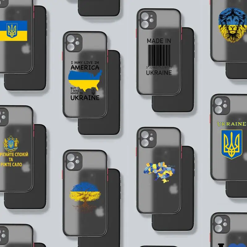 Ukraine National flag Phone Case matte transparent For iphone 7 8 11 12 plus mini x xs xr pro max cover
Ukraine National flag Phone Case matte transparent For iphone 7 8 11 12 plus mini x xs xr pro max cover