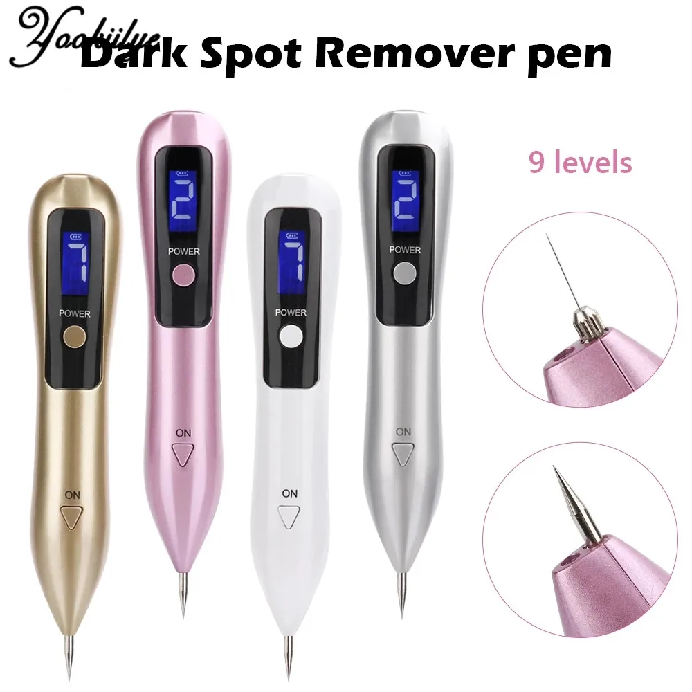 Laser Plasma Pen LCD Laser Tattoo Mole Removal Skin Tag Removal Facial Freckle Wart Dark Spot Remover Iontophoresis Beauty Care 
Laser Plasma Pen LCD Laser Tattoo Mole Removal Skin Tag Removal Facial Freckle Wart Dark Spot Remover Iontophoresis Beauty Care
