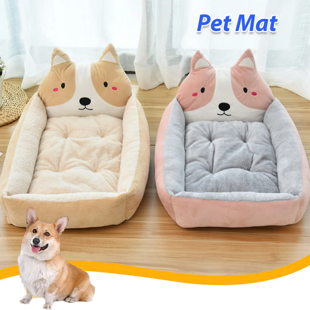 Cute Pet Bed Cartoon Dog Sofa Mats Dog Kennels Fleece Cat Mat Pp Cotton Pet Kennels Puppy House Pet Winter Warm Bed Cushion
Cute Pet Bed Cartoon Dog Sofa Mats Dog Kennels Fleece Cat Mat Pp Cotton Pet Kennels Puppy House Pet Winter Warm Bed Cushion