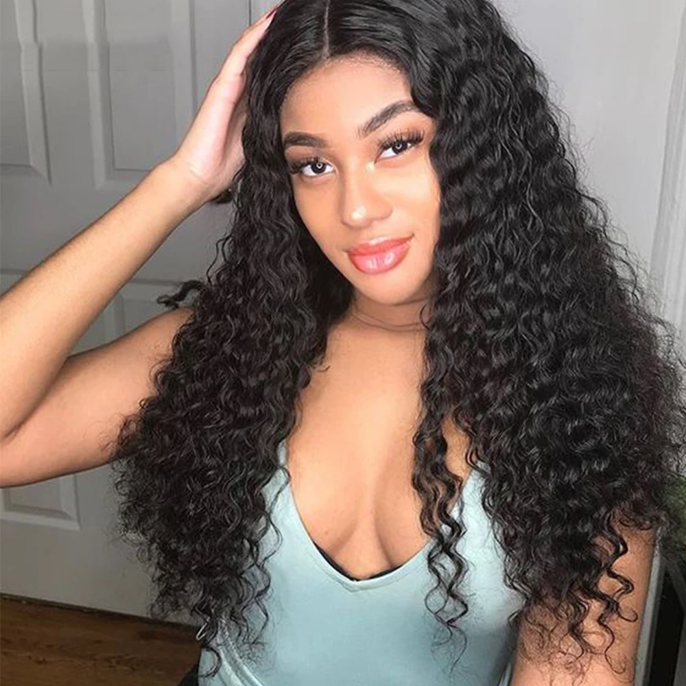 Deep Wave Lace Front Wig Human Hair Lace Frontal Wigs With Baby Hair For Women 13x4 Water Wave 5x5 Closure Wig HD Transparent
Deep Wave Lace Front Wig Human Hair Lace Frontal Wigs With Baby Hair For Women 13x4 Water Wave 5x5 Closure Wig HD Transparent