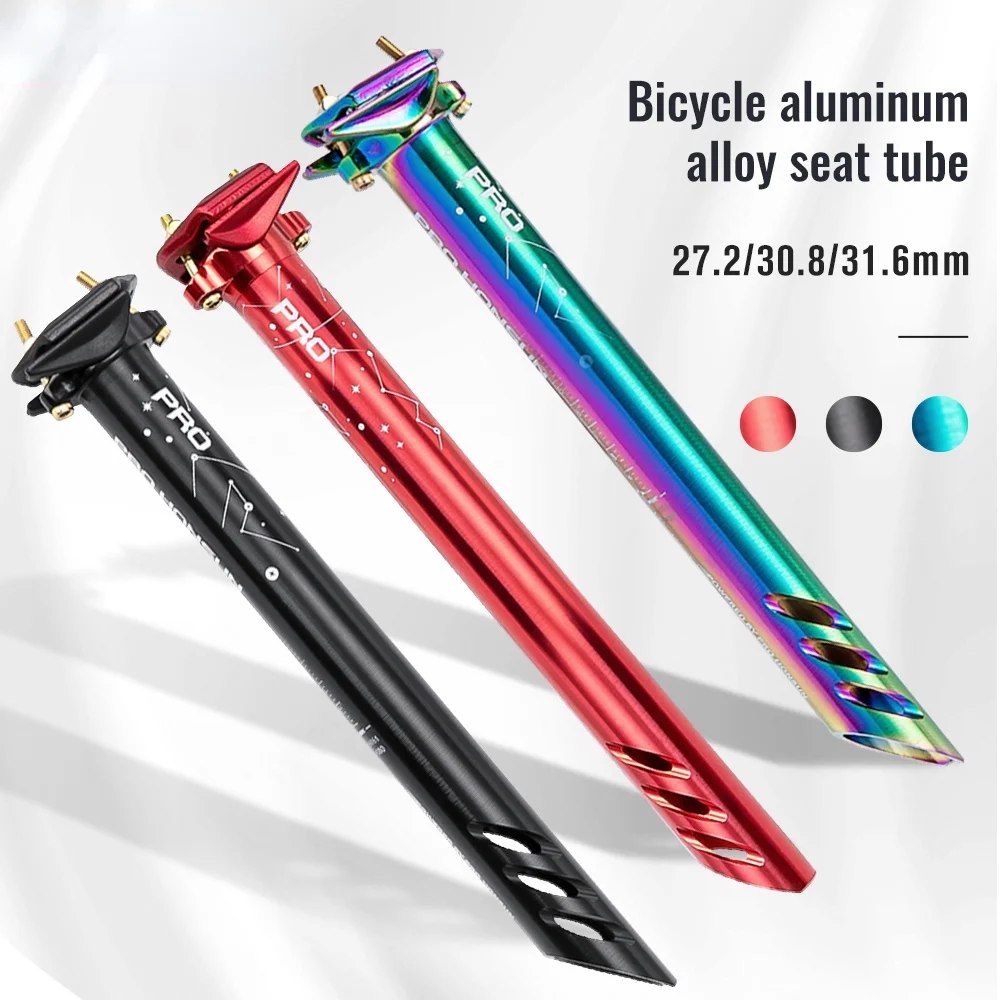 CNC Aluminum Alloy Road Bike Seatpost 27.2 AM/XC/MTB Bicycle Seatpost Rainbow Color Seat Post MTB Seat Tube Bike Part 
CNC Aluminum Alloy Road Bike Seatpost 27.2 AM/XC/MTB Bicycle Seatpost Rainbow Color Seat Post MTB Seat Tube Bike Part
