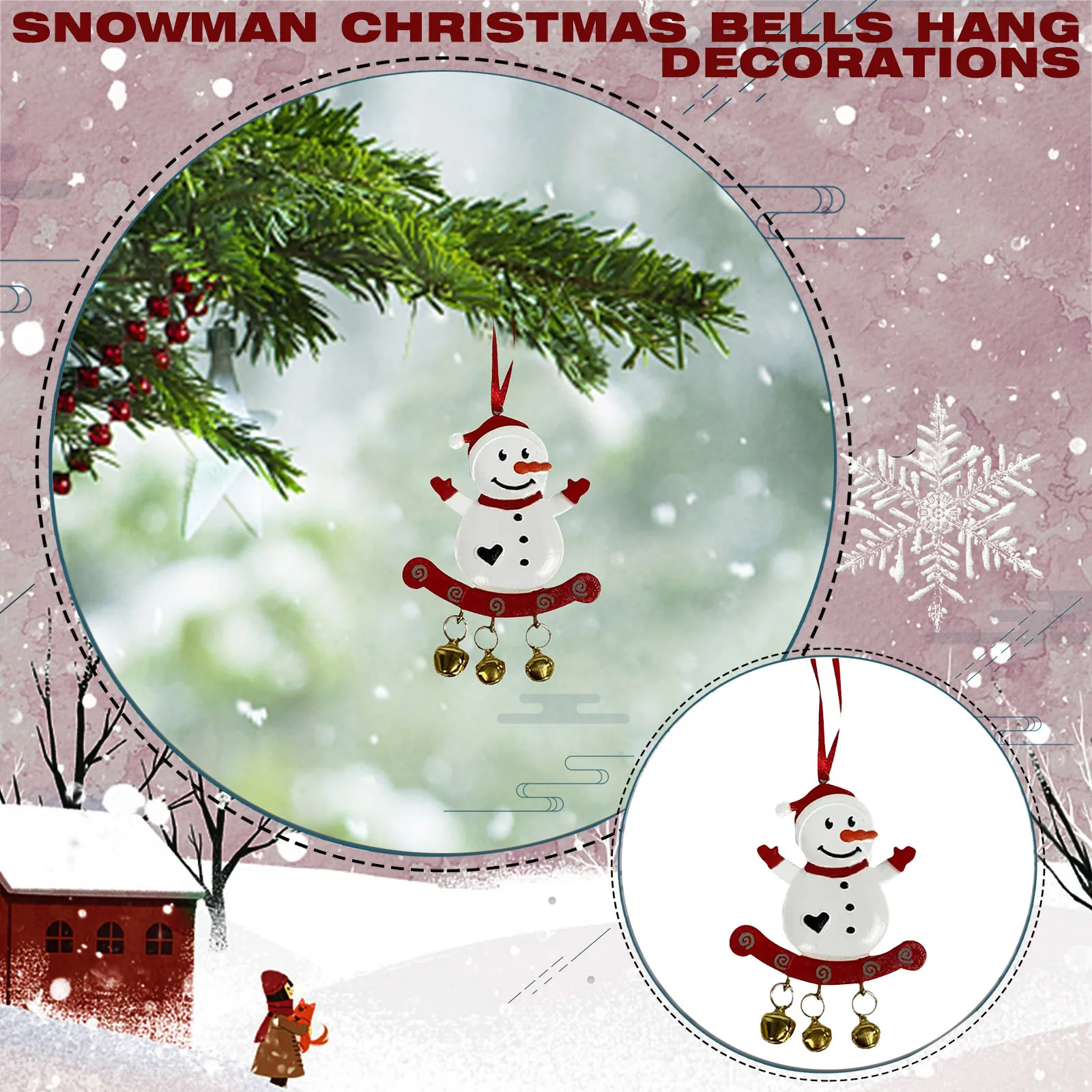 Снеговик, рождественские колокольчики, подвесные рождественские украшения из смолы, милые игрушки, куклы, подвесные рождественские украше...
Снеговик, рождественские колокольчики, подвесные рождественские украшения из смолы, милые игрушки, куклы, подвесные рождественские украше...