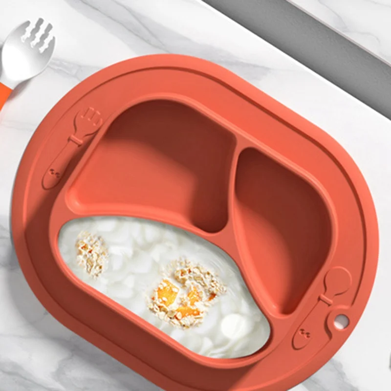 Baby Silicone Plate Feeding Dishes BPA Free Children Training Tableware Anti-fall Nutritional Dinner Cutlery Bowl With Sucker
Baby Silicone Plate Feeding Dishes BPA Free Children Training Tableware Anti-fall Nutritional Dinner Cutlery Bowl With Sucker
