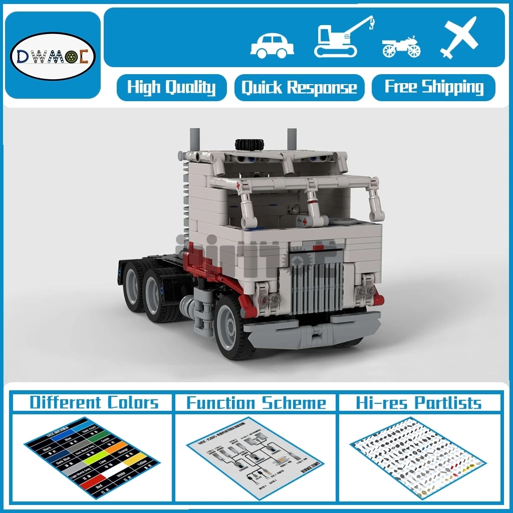 Moc-30068 Kenworth k100 engineering truck splicing building block technology assembly
Moc-30068 Kenworth k100 engineering truck splicing building block technology assembly