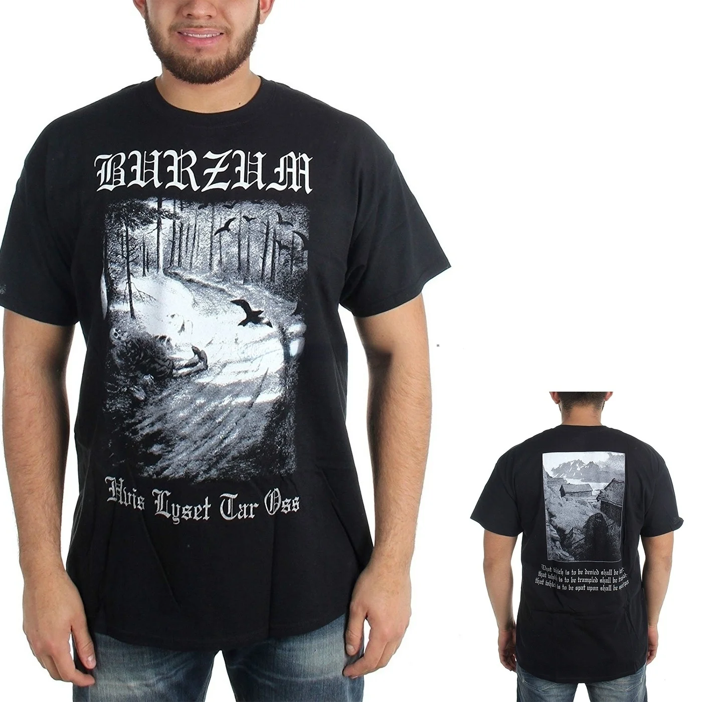Мужская черная футболка с коротким рукавом Burzum - Hvis Lyset Tar Oss взрослая футболка, Повседневная летняя стильная футболка, модная
Мужская черная футболка с коротким рукавом Burzum - Hvis Lyset Tar Oss взрослая футболка, Повседневная летняя стильная футболка, модная