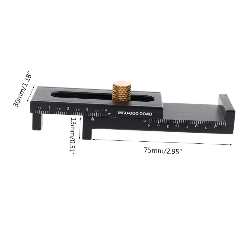 5-40mm Woodworking Mini gap Gauge Aluminum Alloy Depth Measuring Sawtooth Ruler Marking Gauge Measuring Tools
5-40mm Woodworking Mini gap Gauge Aluminum Alloy Depth Measuring Sawtooth Ruler Marking Gauge Measuring Tools