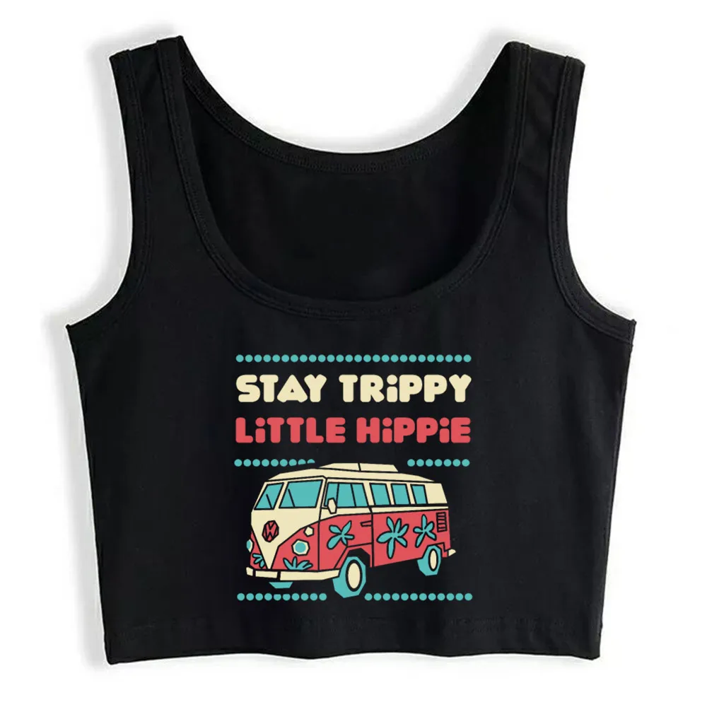 Crop Top Women Stay Trippy Little Hippie Trip Van Outdoor Camping Harajuku Tank Top Women Sleeveless Women Clothes
Crop Top Women Stay Trippy Little Hippie Trip Van Outdoor Camping Harajuku Tank Top Women Sleeveless Women Clothes