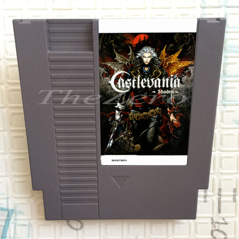 Castlevania тени видео карточная игра для 8 бит 72 Pin Системы консоль EU/US универсальная