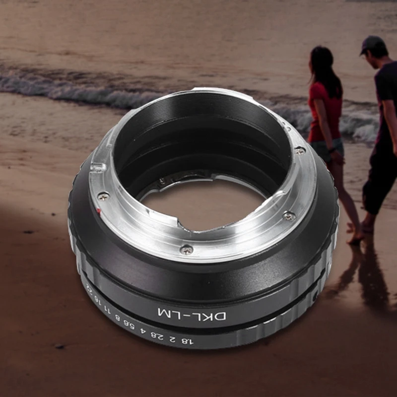 LEEDSEN DKL-LM Lens Mount Adapter Camera Lens Focusing Ring, Suitable for Mounting DKL Lens to LM Camera
LEEDSEN DKL-LM Lens Mount Adapter Camera Lens Focusing Ring, Suitable for Mounting DKL Lens to LM Camera