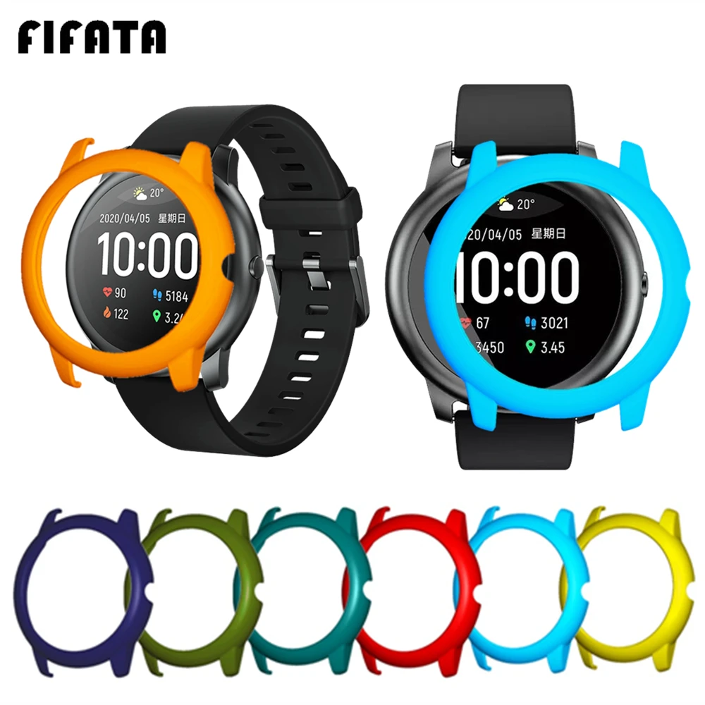FIFATA PC Bumper Case For Xiaomi Haylou Solar LS05 Watch Protector Frame Plastic Cover For Haylou Solar Cases Protective Sleeve
FIFATA PC Bumper Case For Xiaomi Haylou Solar LS05 Watch Protector Frame Plastic Cover For Haylou Solar Cases Protective Sleeve