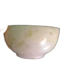 China Handmade Jade Carving 100%Natural Jade Bowls, Available Rice Bowl