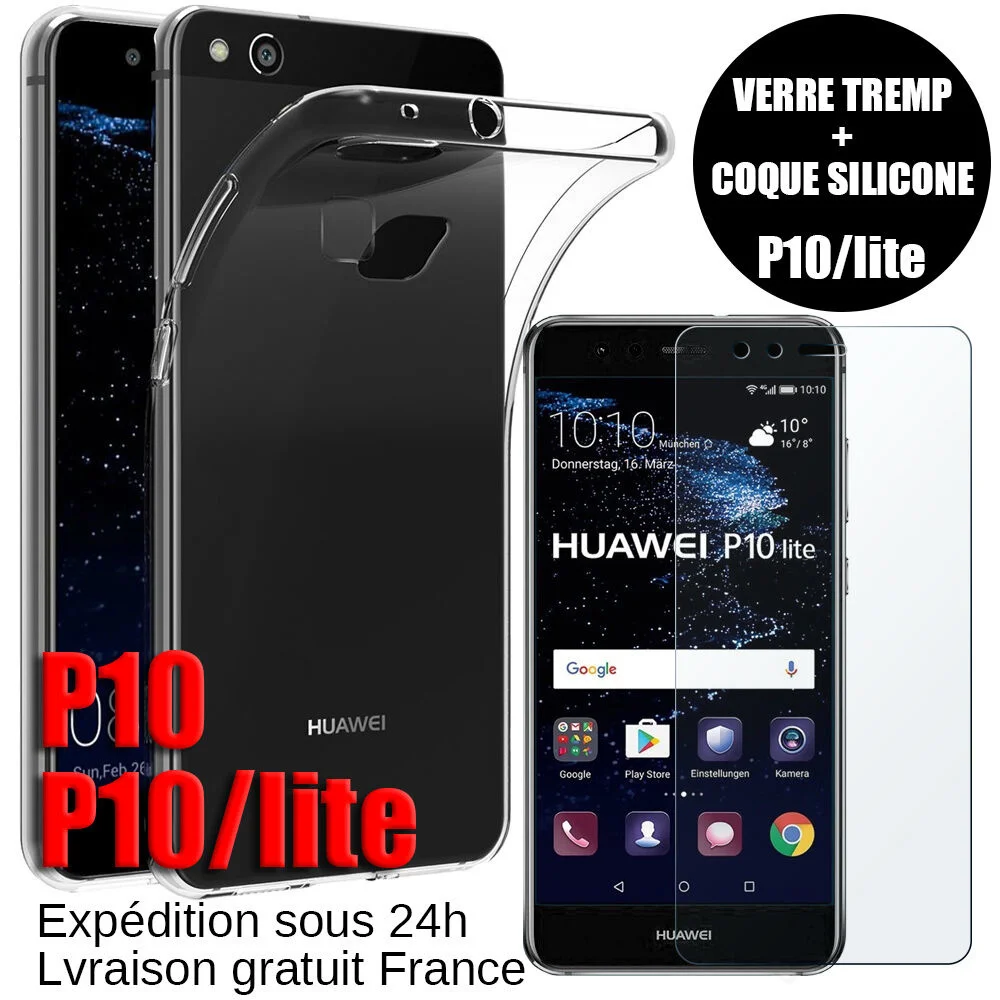 FOR HUAWEI P10/P20/P30 Lite /P40 Pro PACK - COQUE SILICONE + VERRE TREMPE PORTECTION The new listing Hot Sale
FOR HUAWEI P10/P20/P30 Lite /P40 Pro PACK - COQUE SILICONE + VERRE TREMPE PORTECTION The new listing Hot Sale