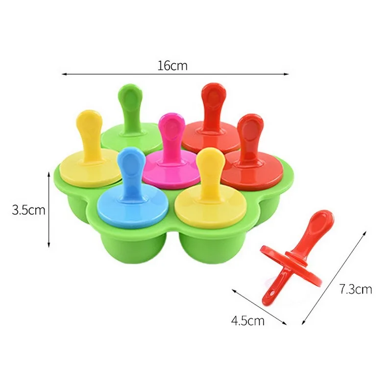 Silicone Ice Pops Mold Ice Cream Ball Lolly Maker Popsicle Molds Baby DIY Food Supplement Tool Fruit Shake Ice Cream Mold
Silicone Ice Pops Mold Ice Cream Ball Lolly Maker Popsicle Molds Baby DIY Food Supplement Tool Fruit Shake Ice Cream Mold