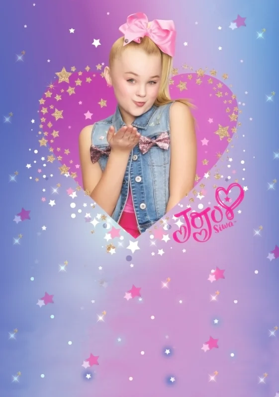5x7 футов Радужное голубое небо Jojo Siwa пользовательский фото студия бесшовный фон
