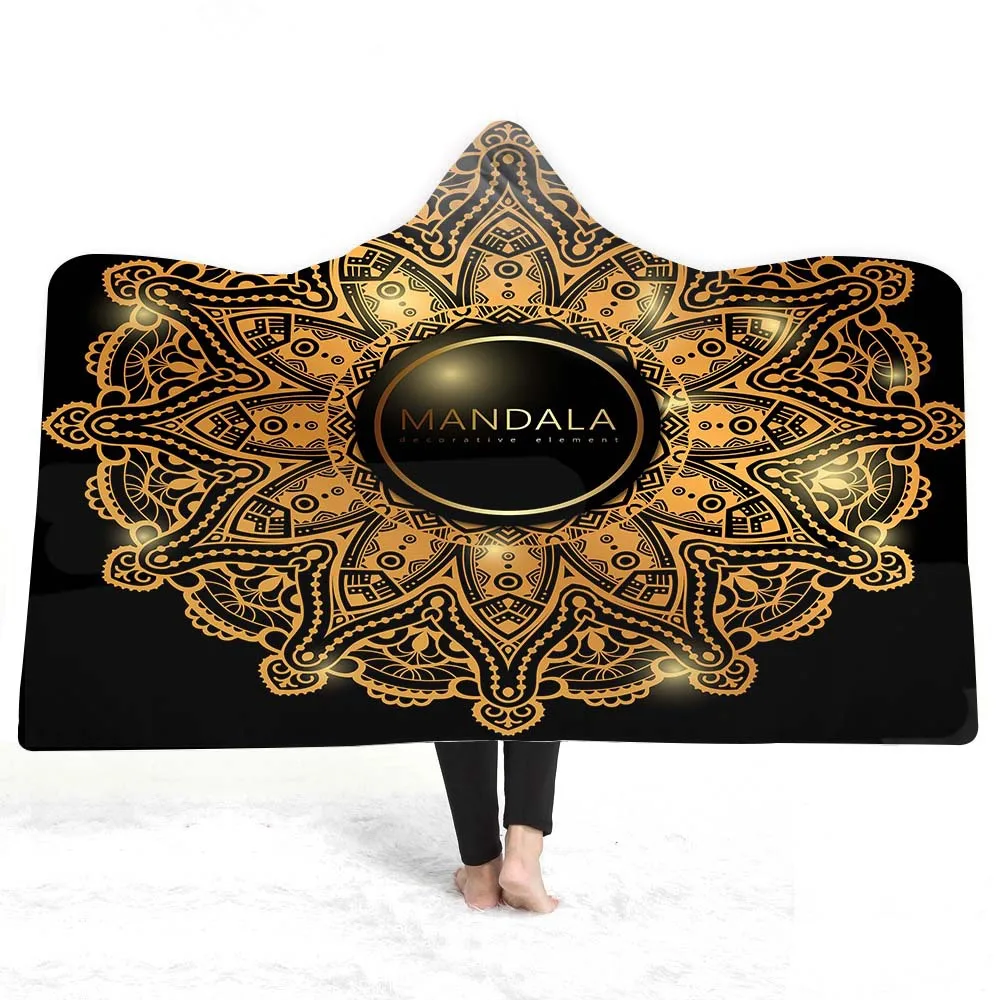 Mandala Pattern Indian Style Fashion Hooded Blanket Winter Sofa Blanket for Adults Kids Home Decor Throw Warm Blankets T521
Mandala Pattern Indian Style Fashion Hooded Blanket Winter Sofa Blanket for Adults Kids Home Decor Throw Warm Blankets T521
